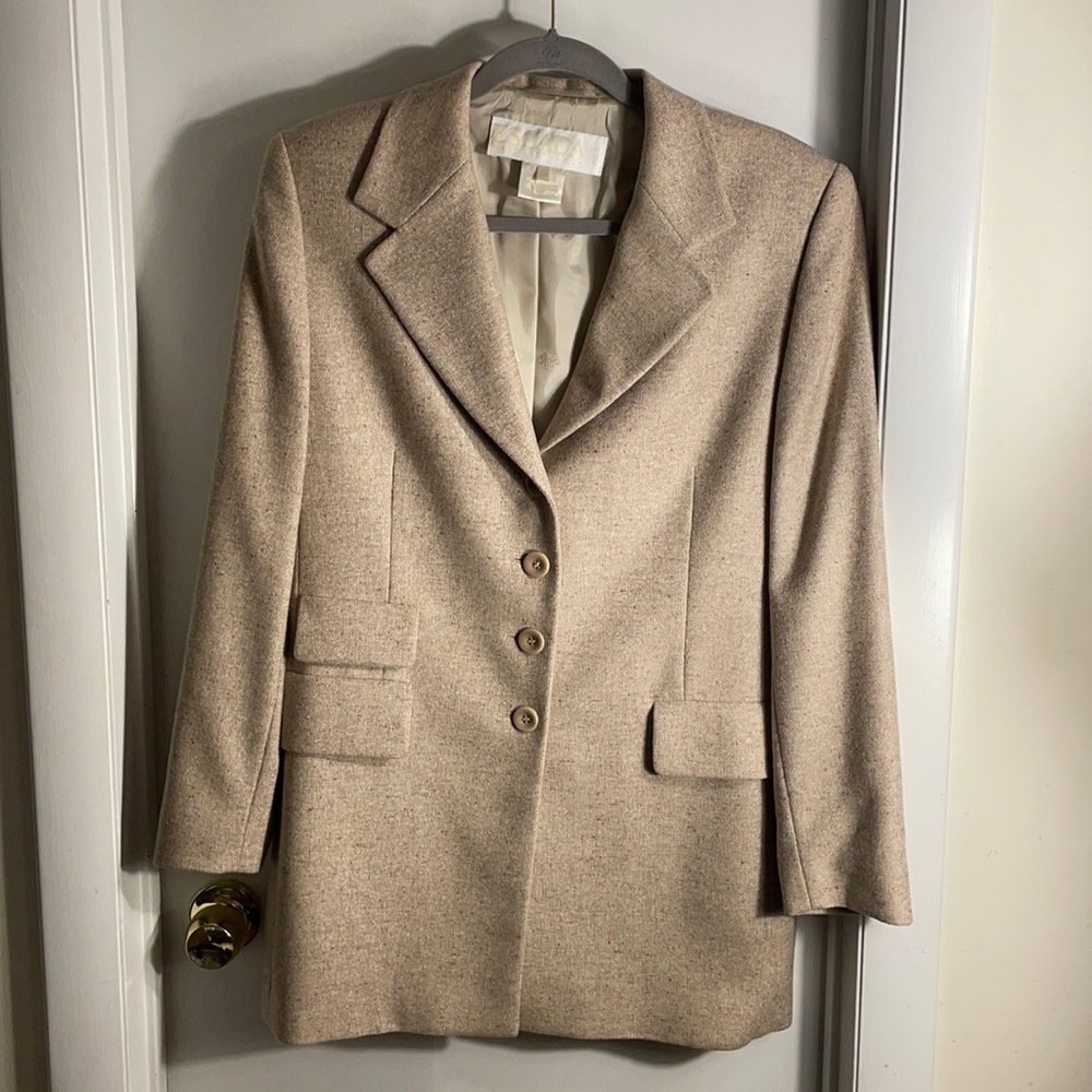 Escada Margaretha Ley Cashmere Blazer